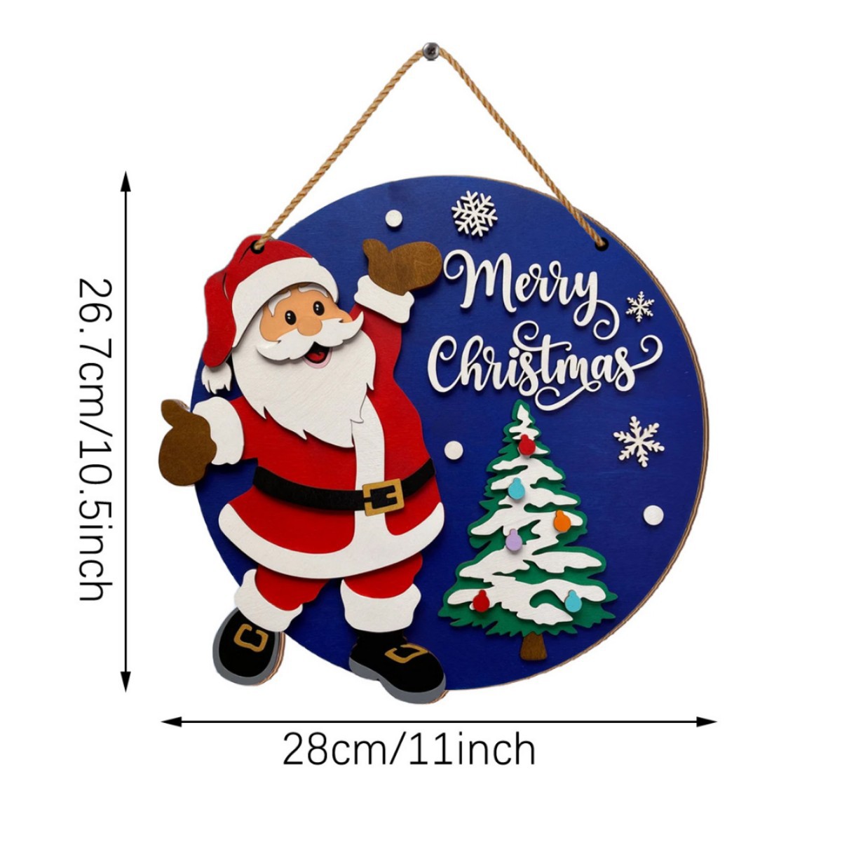 Transfronterizo temu explosión decoración del hogar invierno elementos de Navidad logotipo de madera de Navidad decoración creativa