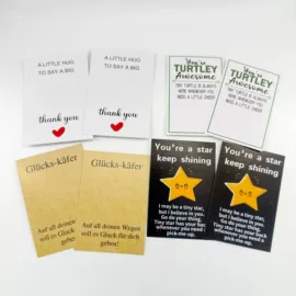 贺卡;喜糖盒;纸类标签