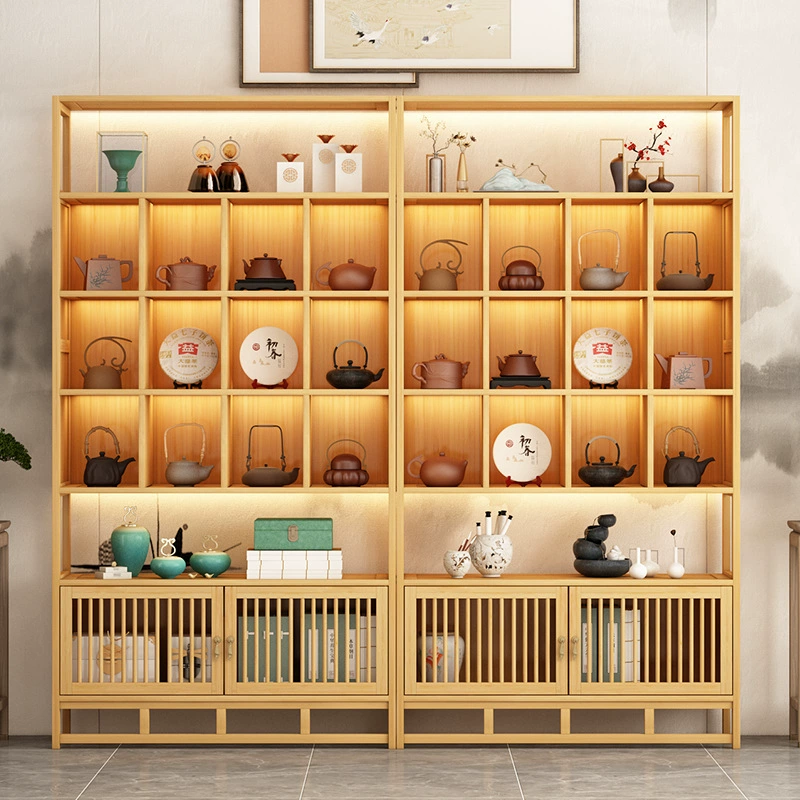 Bo Gu стеллажник в китайском стиле винный шкаф чайный витринный шкаф