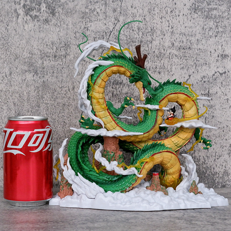 ドラゴンボールフィギュア神龍と孫悟空スモールYOYO神龍デスクトップ装飾品二次元アニメーションフィギュアモデル|undefined