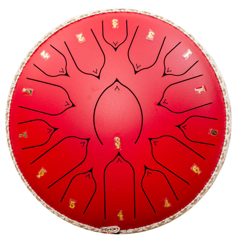 Comercio exterior transfronterizo tambor etéreo 6 / 8 / 10 / 12 pulgadas 15 tonos tambor de niños olvidar tambor de preocupación tambor de disco adulto tambor etéreo