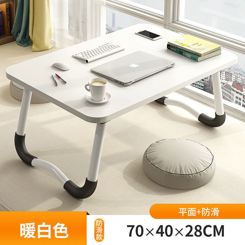 Escritorio para cama, mesa plegable, mesa pequeña, mesa perezosa, mesa de cama, mesa de estudio simple, fábrica de estudiantes, una pieza al por mayor