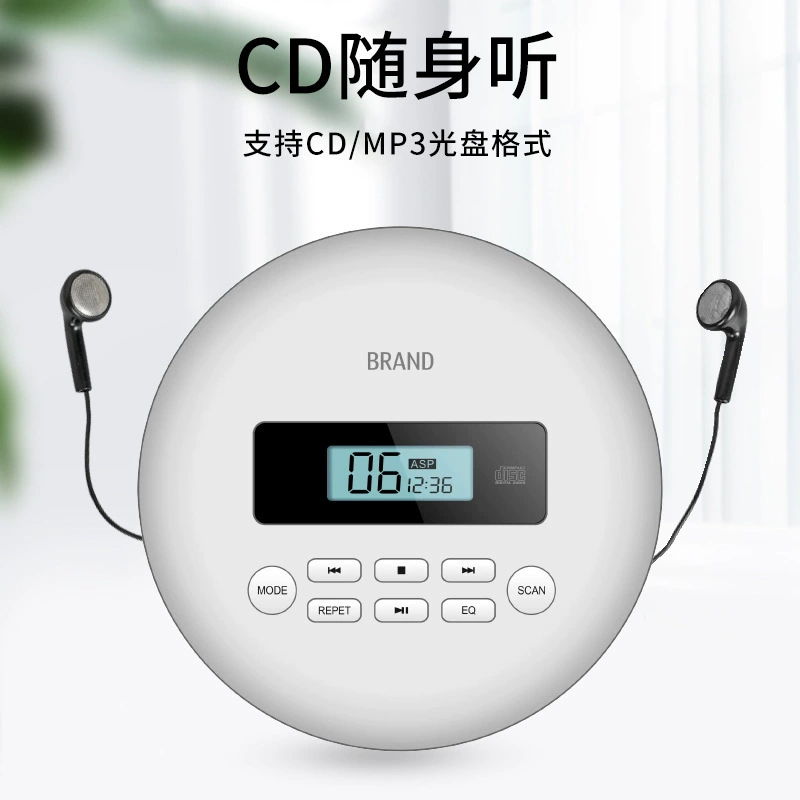 Трансграничные прямые поставки Портативный CD-плеер Walkman на английском языке перечитывание музыки MP3 Bluetooth CD плеер оптом