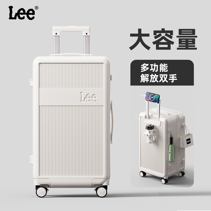 新款行李箱万向轮旅行箱多功能密码20大容量拉杆箱箱男女学生箱子|undefined
