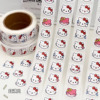 Rolling stickers-cartoon cat expression