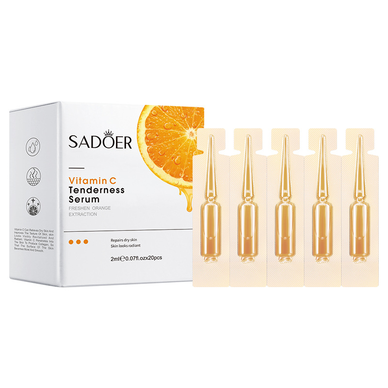 SADOER Vitamin C Essence Hydrating Moisturizing Nourishing Care Enhancing Radiance Skin Softening_voghion.com