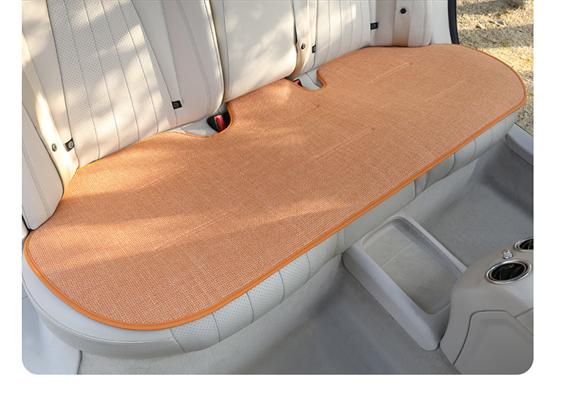 Car Seat Cushion, Suitable for All Seasons, Light Luxury and High-End Feel, Seat Cushion Cover, Single Driver's Seat Fabric Cushion