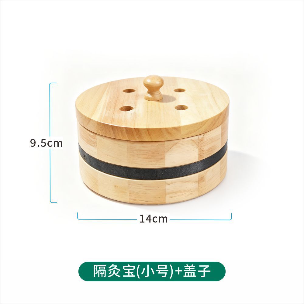Moxa Burner Holder Ginger Moxibustion Tool Solid Wood Stand for Traditional Moxa Therapy specifications