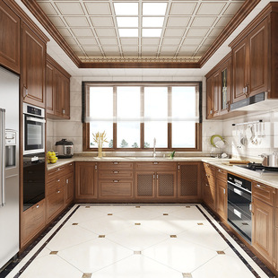 Aluminum Honeycomb Cabinet Integrated Quartz Stone Countertop Integrated Home Kitchen Open Kitchen Counter Top Simple and Modern