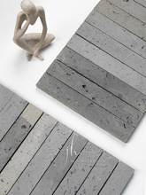 复古陶土砖水泥面马赛克民宿阳台卫生间别墅花园墙面青砖瓷砖外墙