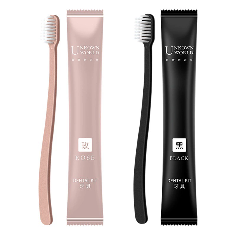 Отель одноразовая зубная щетка отель оптом гостиничные туалетные принадлежности зубная паста Мягкая зубная щетка для волос костюм для B & B