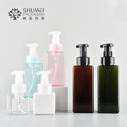 450ml mousse foaming bottle hand sanitizer bottle foam bottle facial cleanser shampoo water bottle facial wash artifact
