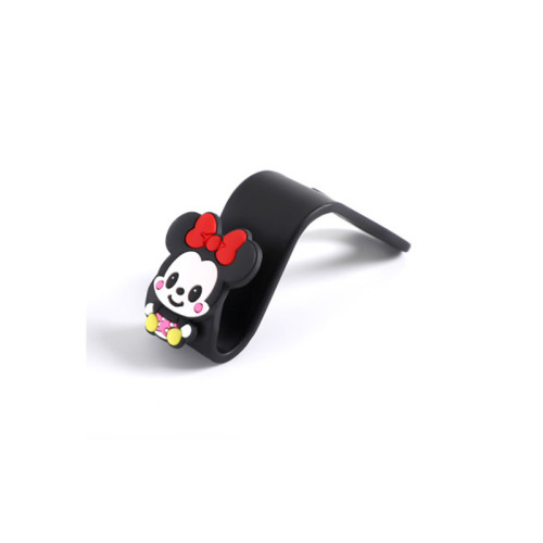 Creative cartoon cute car seat back hooks, multi-functional car hooks for the rear seat of the vehicle