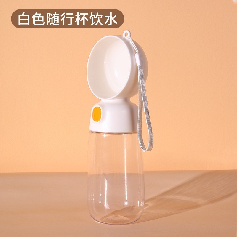 Fuente de agua para mascotas portátil perro caminando taza boca no húmeda al aire libre para mascotas taza de agua hervidor gato y perro suministros al por mayor