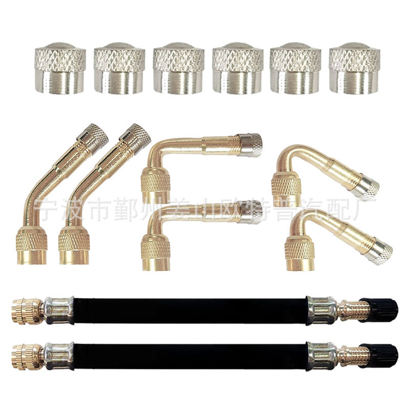 Valve Rubber Extension Tube Set, Air Nozzle Extension Tube Assembly