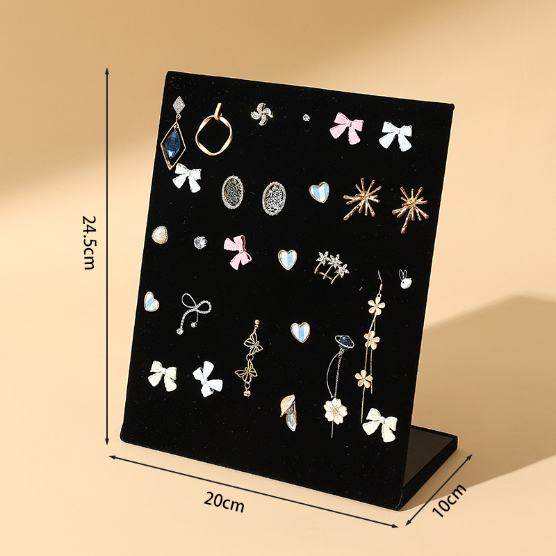 Pendientes de terciopelo al contado pendientes pendientes pendientes pendientes pendientes pendientes pendientes tablero de exhibición pulsera estante de almacenamiento de joyas creativas estantes de joyas puestos de transmisión en vivo