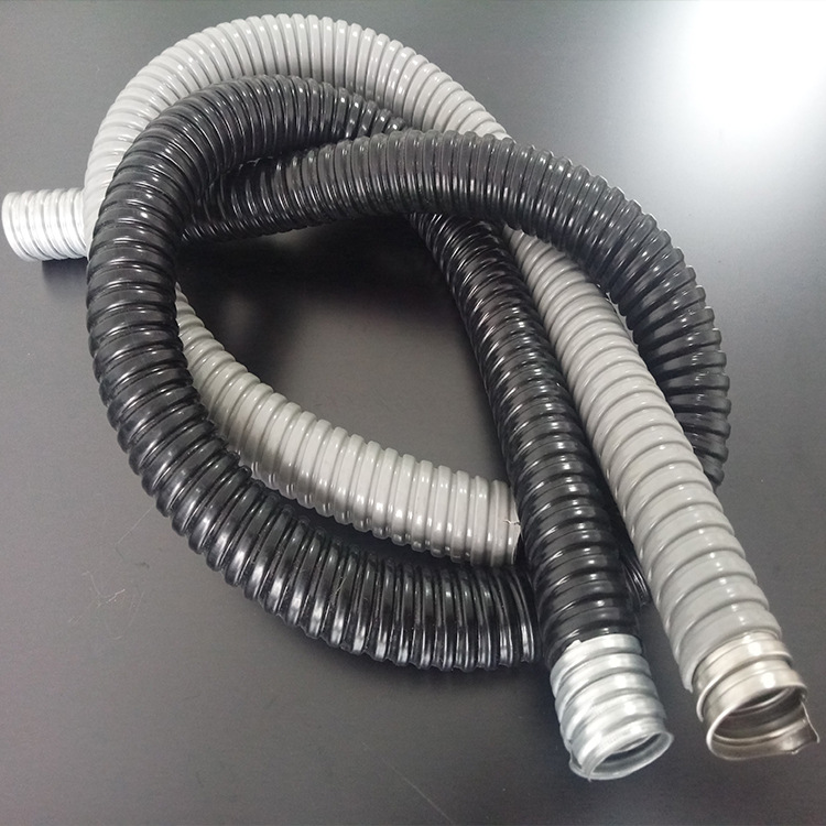 福莱通镀锌包塑金属软管穿线管蛇皮管电线电缆保护管阻燃PVC管