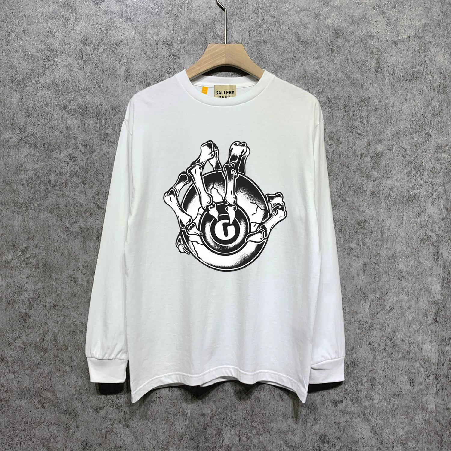 长期有货GALLERY DEPT LONG SLEEVE T SHIRTS欧美潮牌长袖印花T恤