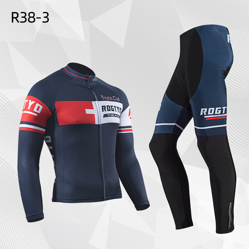 Primavera, verano, otoño, chaqueta, pantalones largos, uniformes de secado rápido de bicicleta de montaña para hombres y mujeres. image 7