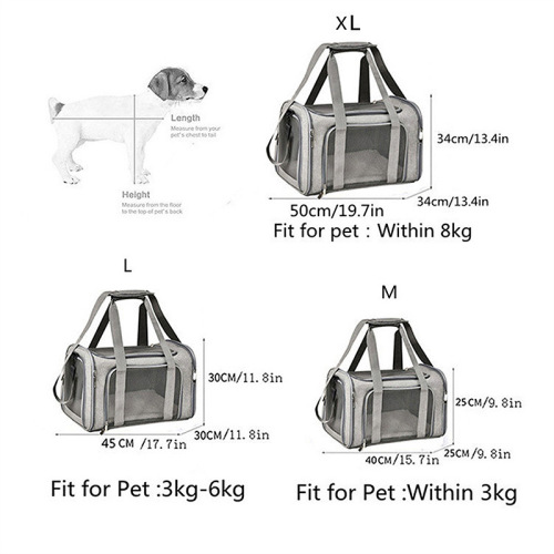 Cat Bag Outdoor Portable Small Pet Outdoor Bag Breathable Dogs and Cats Travel Handheld Car Pet Bag