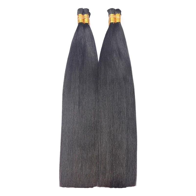 Hair Extensions, Micro Seamless Hair Bundles, Natural Long Straight Human Hair for Women, In-Stock, Fluffy Hair Extensions, Long Straight Hair