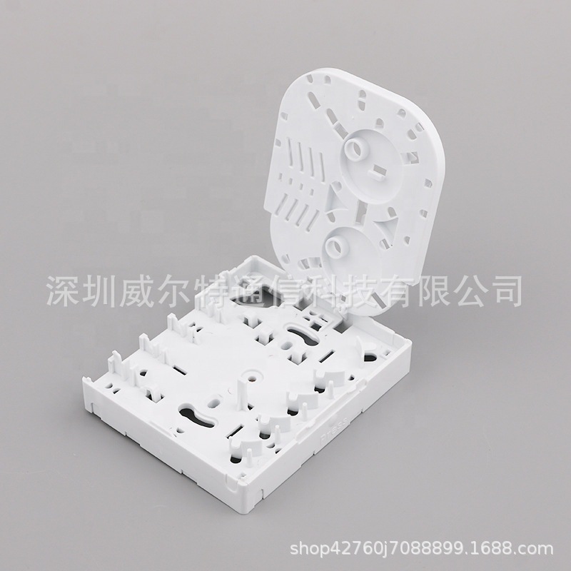 4芯FTTH接线盒LC/SC/FC/ST适配器的多端口型光纤连接壁板