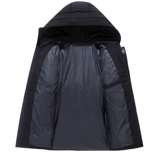 Winter keep warm travel trend down jacket with hood