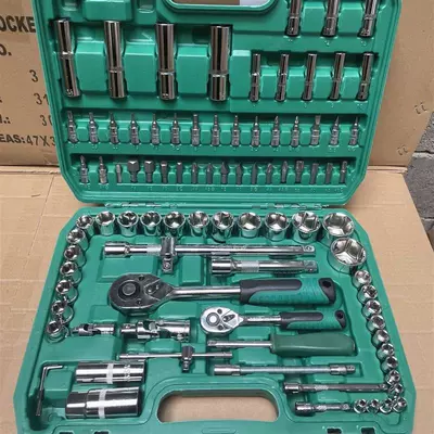 Wrench Set Combination Casing – Mühərrik tənzimləmə alətləri - 94-pieces-of-24-tooth-auto-repair-ordinary-model-free-replacement-if-broken