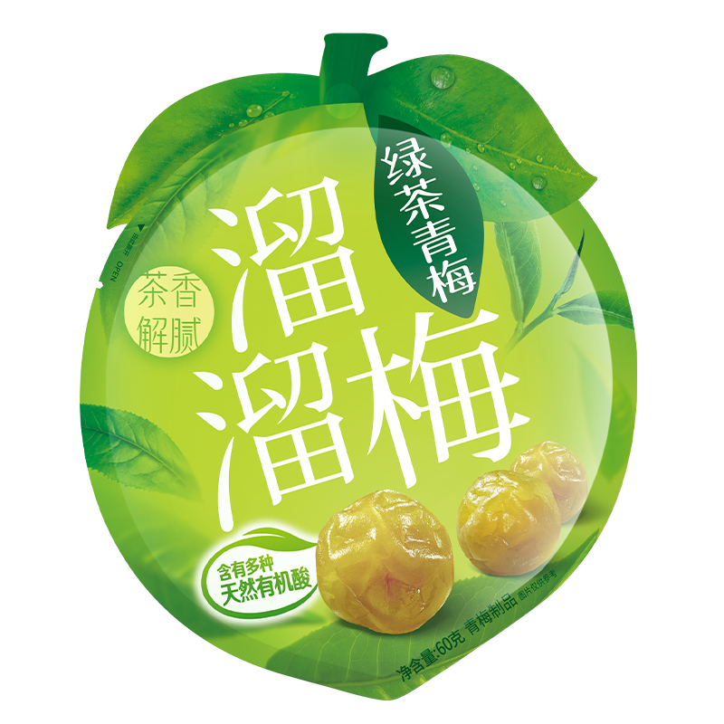 녹차맛 청매실 60g