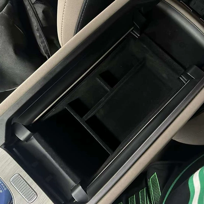 Suitable for 25 Chery Ruihu Car storage bag/box - 25-tiggo-8plus-armrest-box-storage-box-flocking-style