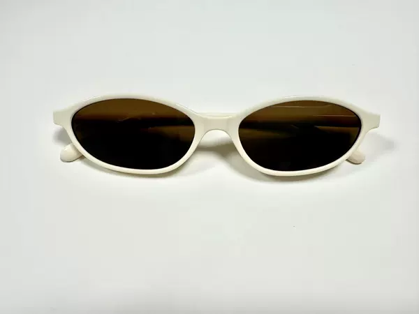 Rice white frame tea piece
