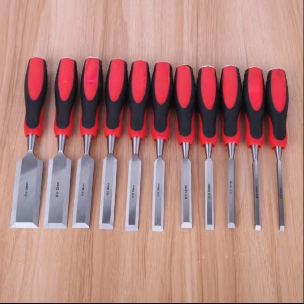 五金木工车刀工具5件套凿刀开槽钢凿木雕扁錾扁凿子 木工凿工厂-阿里巴巴