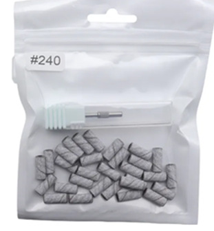 Eje de anillo de arena especial para uñas