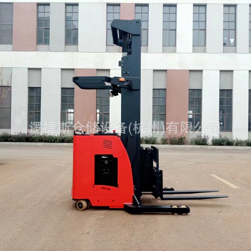 电动双伸位叉车1.6吨升高7m侧站式升降堆高机窄通道托盘堆垛机