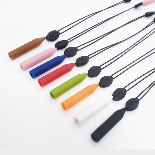 Eyeglass cord strap, sports eyeglass wire cord colorful anti-fall eye anti-slip sleeve, adjustable eyeglass hanger cord