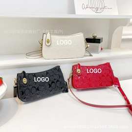 欧美简约女包2024新款时尚个性经典色系小方包手提包斜挎批发bags