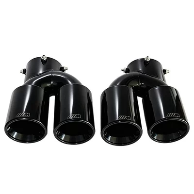Suitable for BMW M240i 330i Exhaust pipe - stainless-steel-black