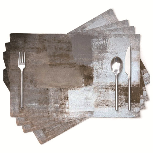 Arte moderno placemat café placemat arte abstracto pintura obras de arte estera de mesa fácil limpieza estera de aislamiento