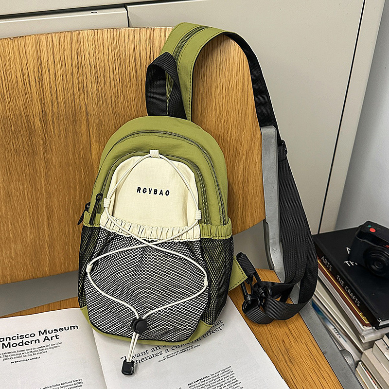 Mochila multicolor para niños al aire libre personalidad coreana color super ligero seco pareja viaje mochila para niños