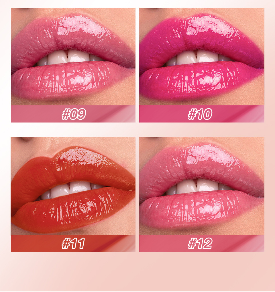 Langmanni 12-piece Lip Gloss Set, Lip Gloss, Lip Blush and Glossy Lip Gloss Gift Box Set undefined