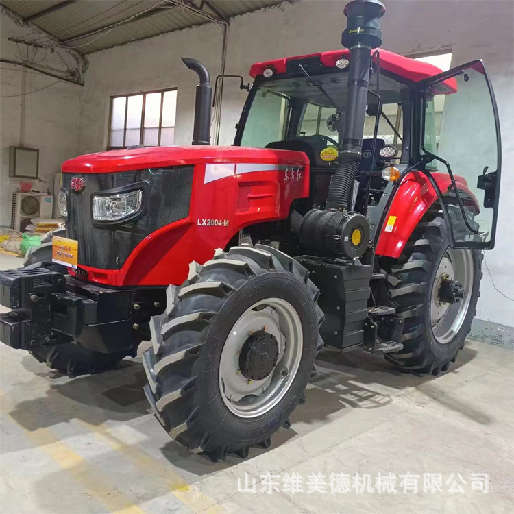 东方红LX2004大型四轮拖拉机 农用六缸深耕犁地机 可以出口