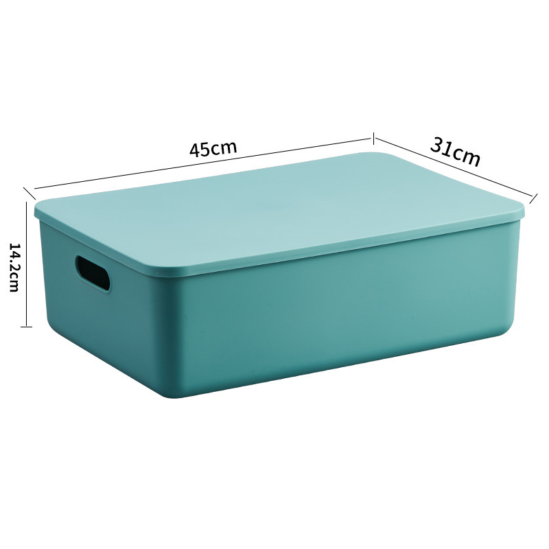 JN107 green with lid: 45*31*14.2cm