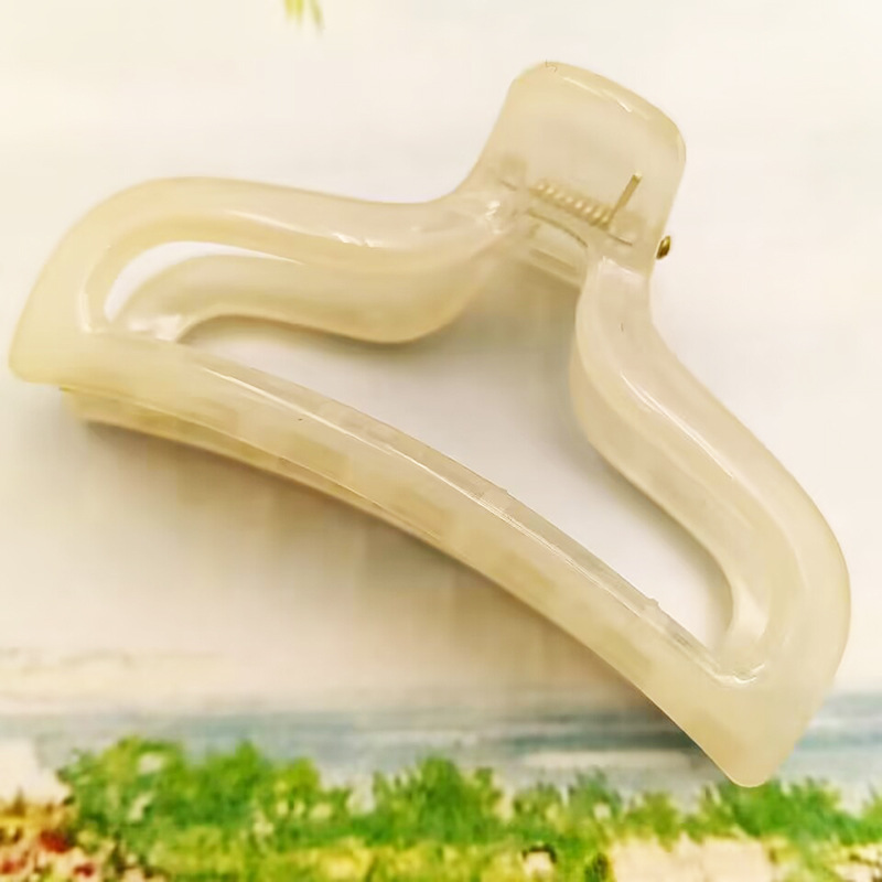 Horquilla grande de todo fósforo, clip de agarre esmerilado, accesorio para el cabello simple todo en uno, placa para el cabello, tocado de alta calidad, horquilla, clip de tiburón al por mayor