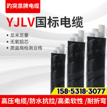 國標純鋁芯YJLV/VLV22架空1/2/3/4/5芯10平方地埋鎧裝電力電纜線