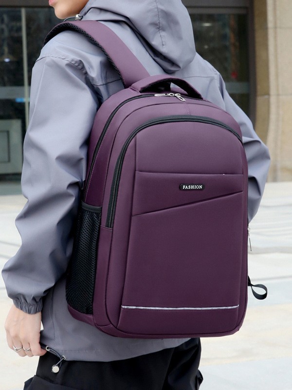 Mochila al por mayor, moda transfronteriza, viajes de alta capacidad, mochila de computadora para estudiantes de secundaria y secundaria