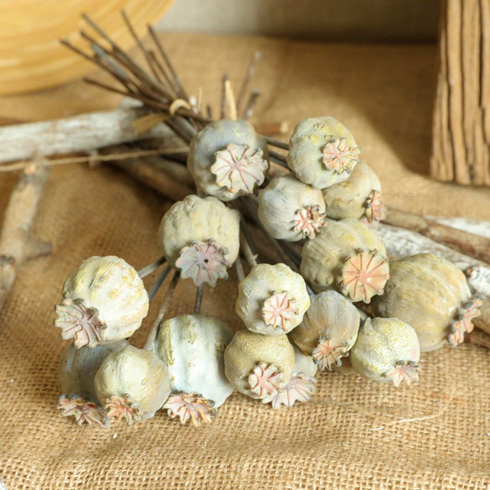 廠家煙花果乾束裝飾品仿真花假花綠植物批發婚慶INS風跨境MW25581