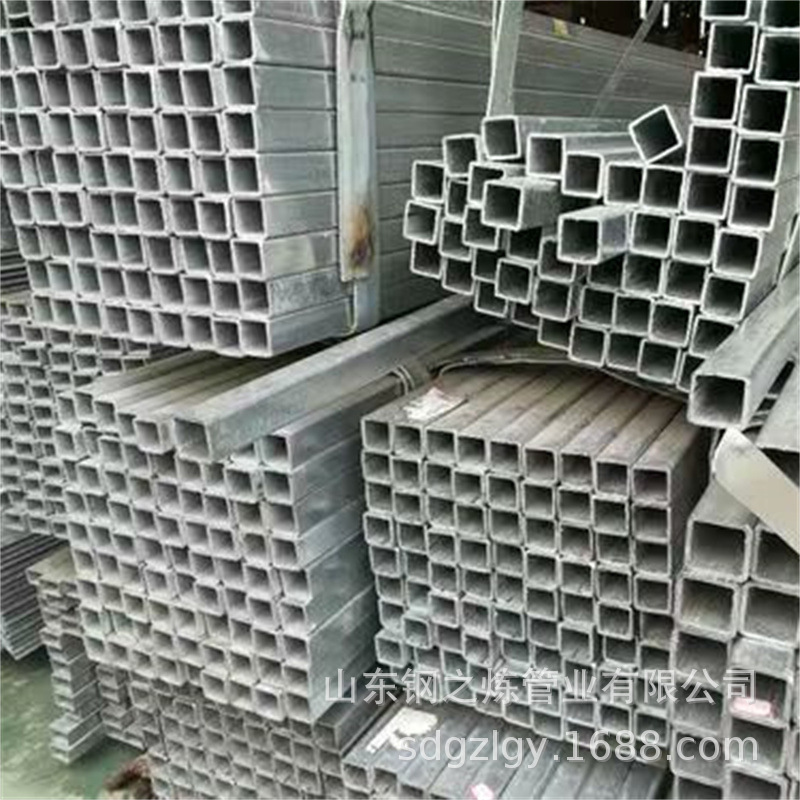 供应方通矩形管方管q235镀锌方管Q235B黑方管工程建筑建材