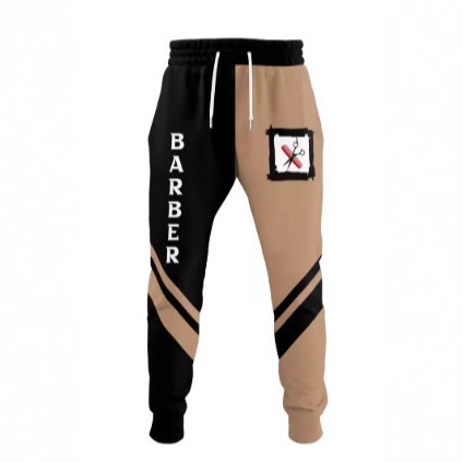 2025 Haircut 3D Printed Name Men's Sweatpants Joggers Autumn Fashion Casual Clothing Pants Sweatpants