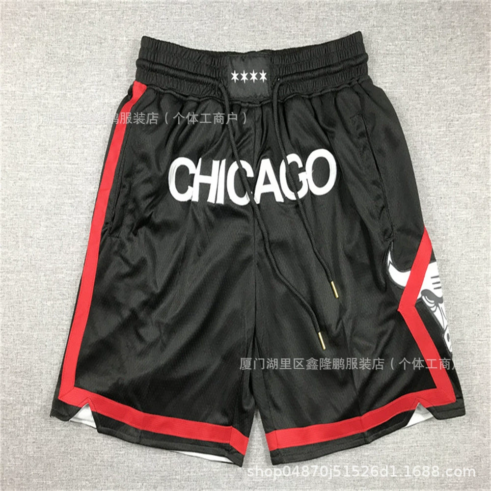 Американские карманные штаны Timberwolves NFL Lakers Clippers Bucks Heat Magic Mavericks Celtics Гортензиевые штаны