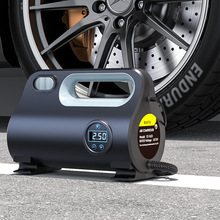 跨境专供车载汽车充气泵小轿车便捷式车用打气泵家用多功能充气泵